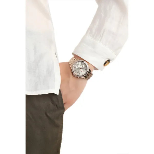 Tommy Hilfiger Ari női karóra, rózsaarany nemesacél, 38 mm, WR30
