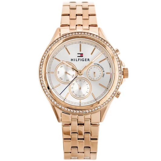 Tommy Hilfiger Ari női karóra, rózsaarany nemesacél, 38 mm, WR30