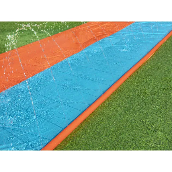 Bestway H2O GO! dupla vízi csúszda 4,88 m locsolófejekkel, 3+