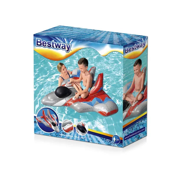 Bestway felfújható vadászrepülő vízi matrac, 136×135 cm, PVC