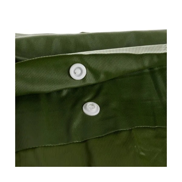 Univerzális zöld PVC esőponcsó, 127×100 cm, uniszex