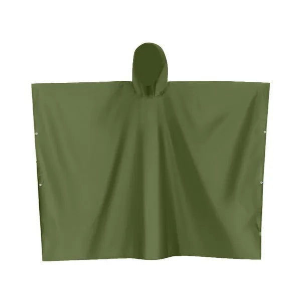 Univerzális zöld PVC esőponcsó, 127×100 cm, uniszex