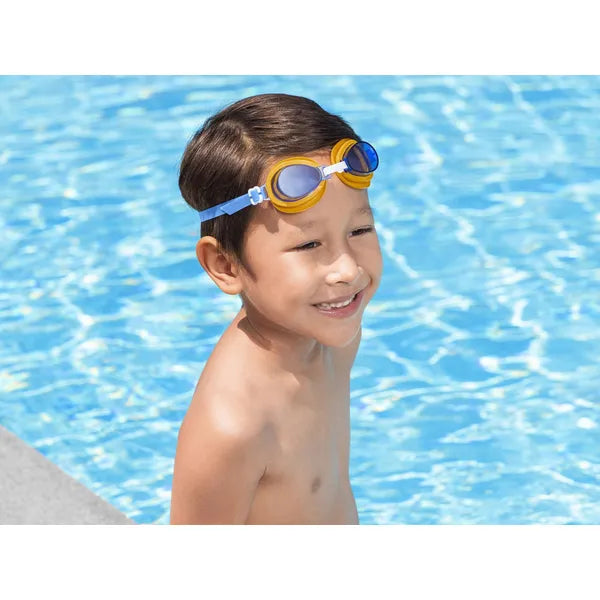 Bestway Aqua Burst Essential gyerek úszószemüveg, kék, 3+, UV szűrő