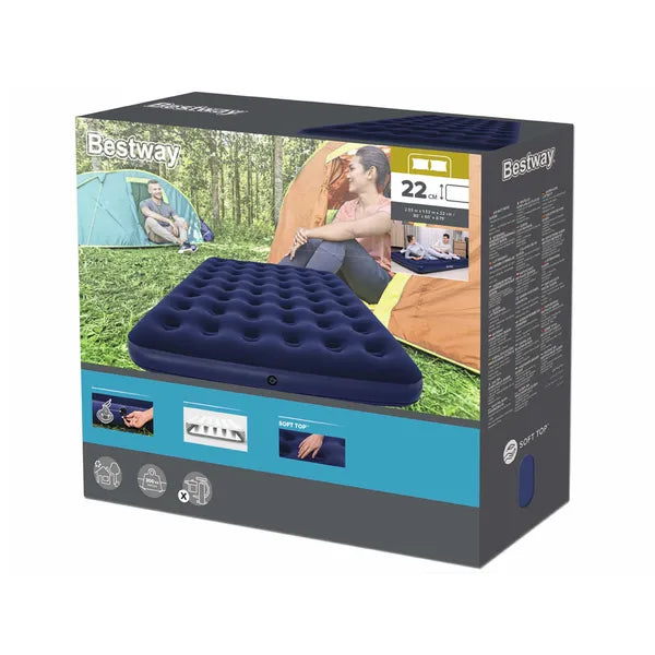 Bestway Pavillo két-személyes velúr légmatrac 203×152×22 cm, 300 kg teherbírás