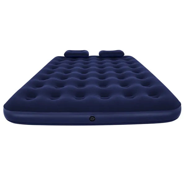 Bestway kétszemélyes velúr felfújható matrac 203×152×22 cm pumpával és párnákkal