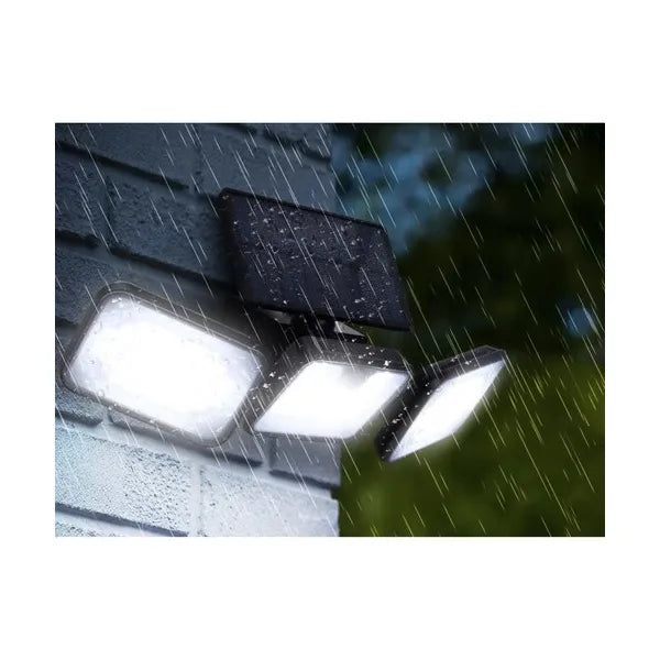 Izoxis 180 LED napelemes kültéri lámpa, IP65, mozgás- és alkonyérzékelő, 550 lm