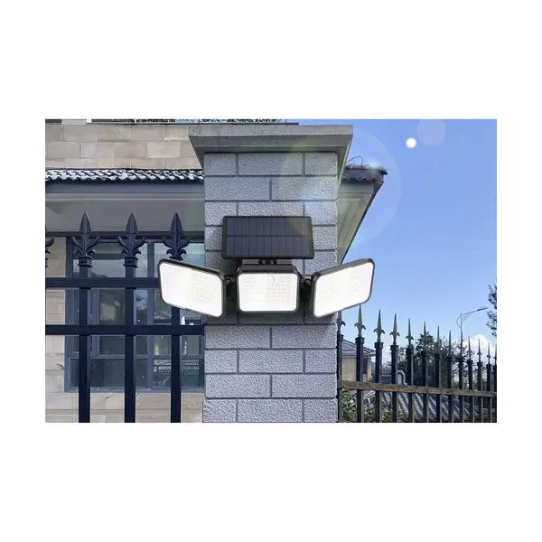 Izoxis 180 LED napelemes kültéri lámpa, IP65, mozgás- és alkonyérzékelő, 550 lm
