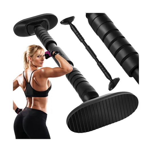 Állítható acél húzódzkodó rúd ajtókeretbe, 70–100 cm, 180 kg