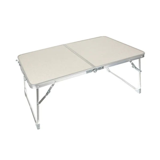 Összecsukható alumínium kempingasztal bőrönd formára, 60×40 cm, 15 kg