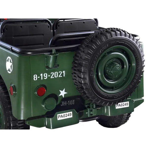 3 személyes 4x4 elektromos terepjáró jeep gyerekeknek 12V 14Ah távirányító