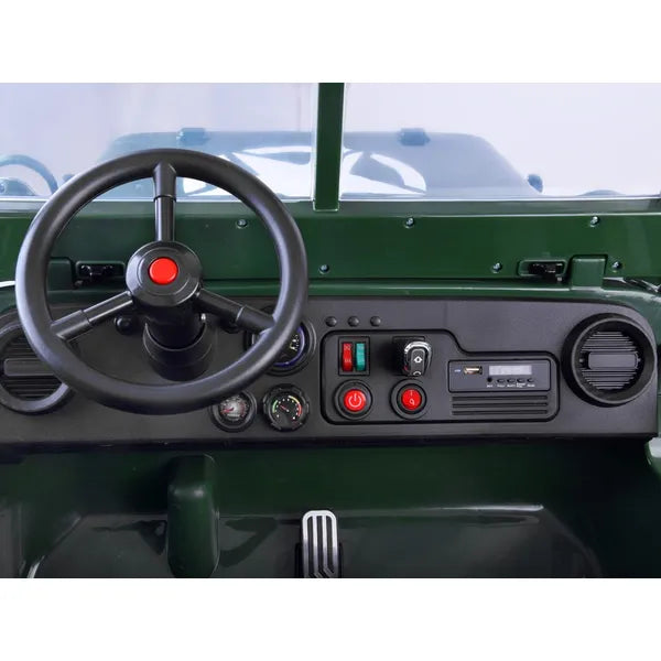 3 személyes 4x4 elektromos terepjáró jeep gyerekeknek 12V 14Ah távirányító