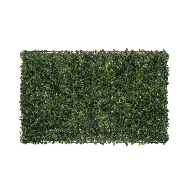 Mű bukszus sövénypanel 60×40 cm, 3 cm vastag, UV-álló dekoráció