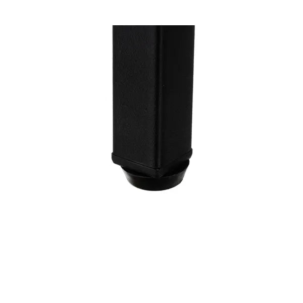 3 szintes, 80 cm magas fekete-barna fém-MDF virágtartó állvány, 15 kg/polc