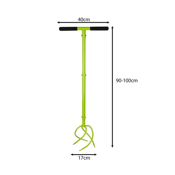 Gardlov kézi talajlazító kultivátor, állítható 90–100 cm, 1,9 kg