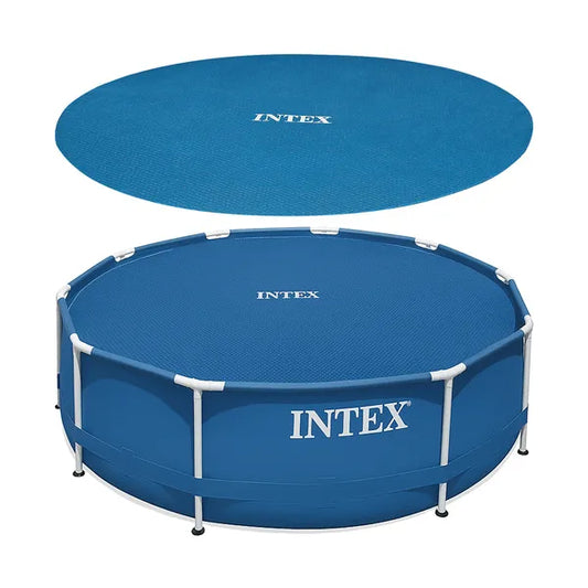 INTEX 28013 kör alakú napenergiás medencefedő, 457 cm