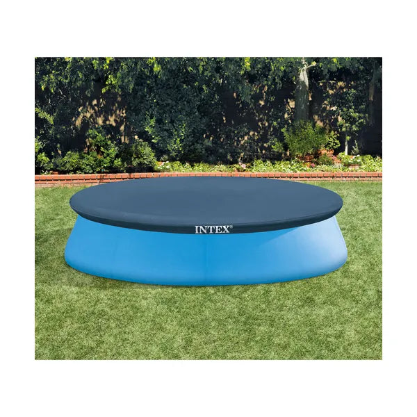 INTEX Easy Set medencetakaró 305 cm, vinyl, sötétkék