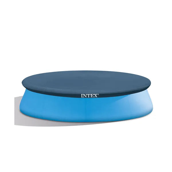 INTEX Easy Set medencetakaró 305 cm, vinyl, sötétkék