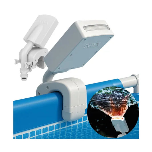 Univerzális Intex medence LED szökőkút, 4 szín, pumpához 3,8–12 m³/h
