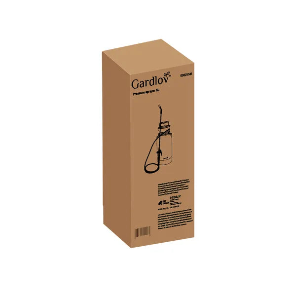 Gardlov 25581 kézi nyomáspermetező, 5 L, állítható fúvóka