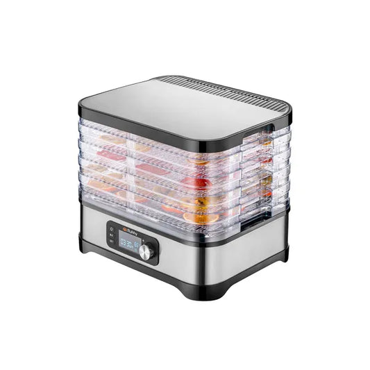 Ruhhy 5 tálcás aszalógép 10 l, 35–70 °C, 400 W, LCD
