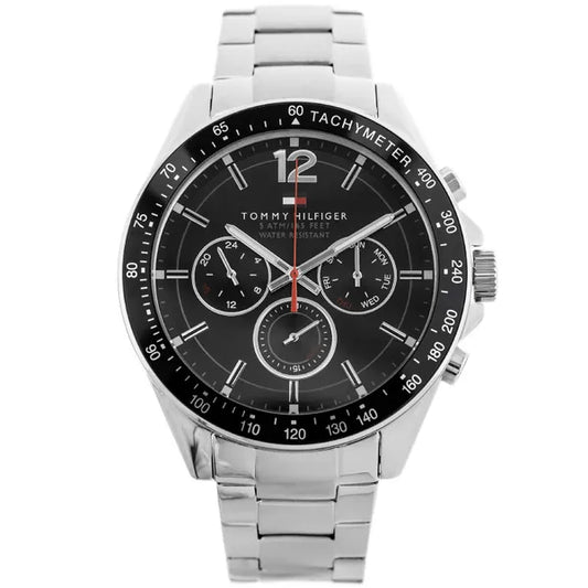 Tommy Hilfiger Luke férfi karóra, quartz, acél, 45 mm, ezüst