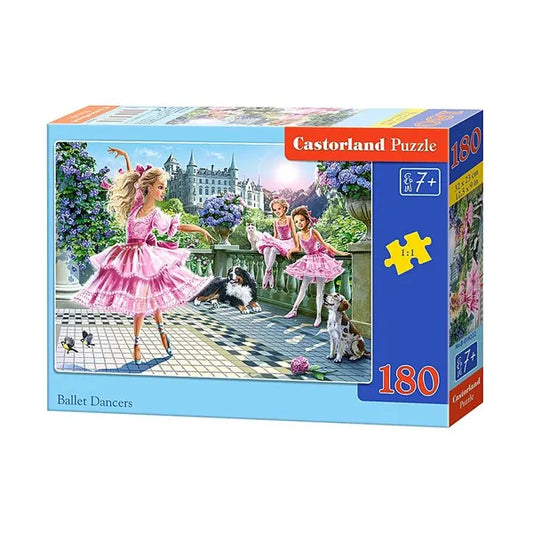 Balett táncosok puzzle, 180 db, 32×23 cm, 6+ éves
