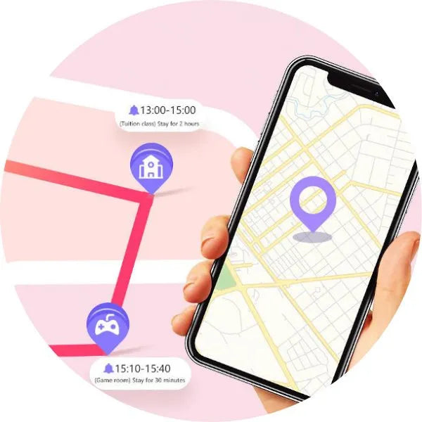 Pacific 32 gyerek okosóra GPS, 4G, IP65, 1,69″, narancs/fekete