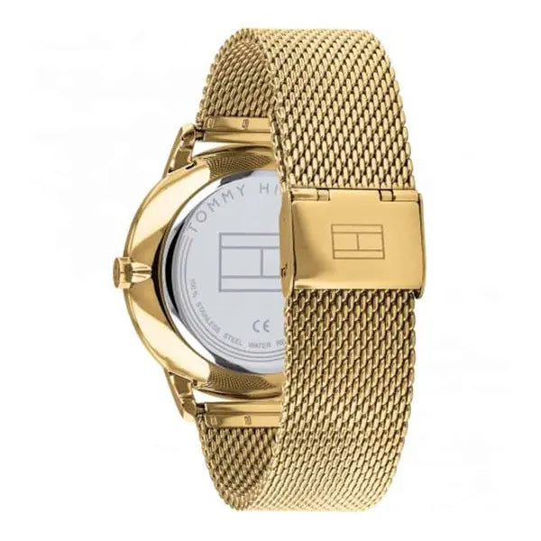 Tommy Hilfiger Brad férfi karóra arany nemesacél 45 mm kvarc