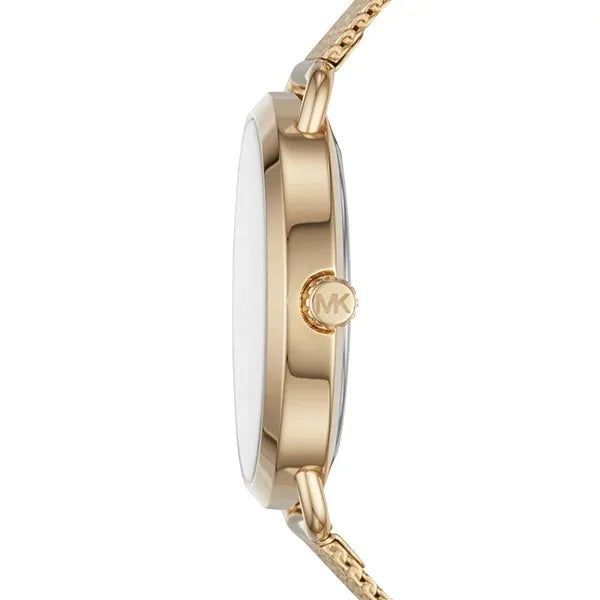 Michael Kors Portia MK3844 női arany nemesacél karóra, 36 mm, WR50