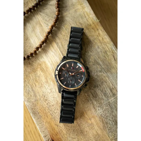Tommy Hilfiger Mason 1791790 férfi rozsdamentes acél grafit karóra 45 mm