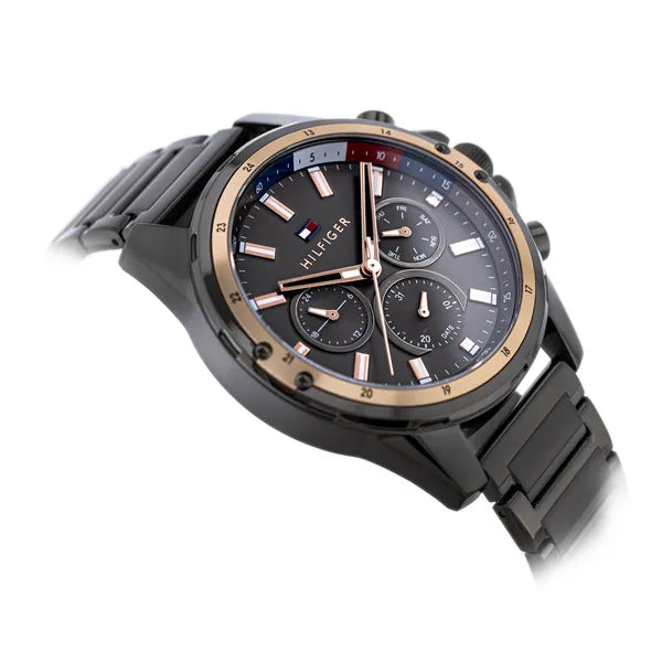 Tommy Hilfiger Mason 1791790 férfi rozsdamentes acél grafit karóra 45 mm