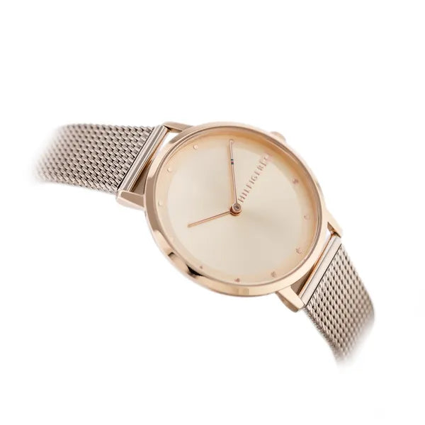 Tommy Hilfiger Pippa női karóra rosegold, 35 mm, rozsdamentes acél