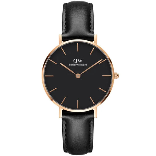 Daniel Wellington női karóra – Classic Petite Sheffield 32 mm, fekete/rosegold