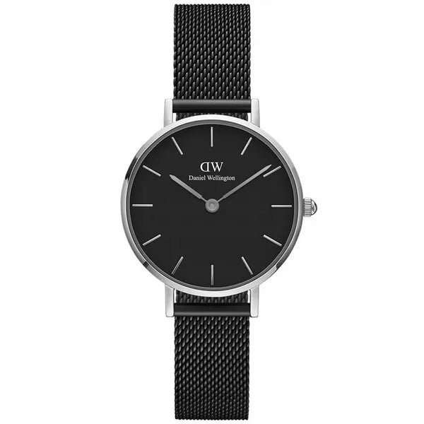 Daniel Wellington Petite Ashfield női karóra 28mm, fekete/ezüst, acél