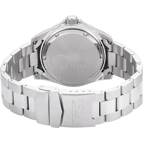 Férfi Invicta Pro Diver 26970 karóra, 40 mm, 200 m vízálló, acél, fekete számlap