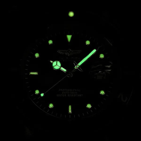 Férfi Invicta Pro Diver 26970 karóra, 40 mm, 200 m vízálló, acél, fekete számlap
