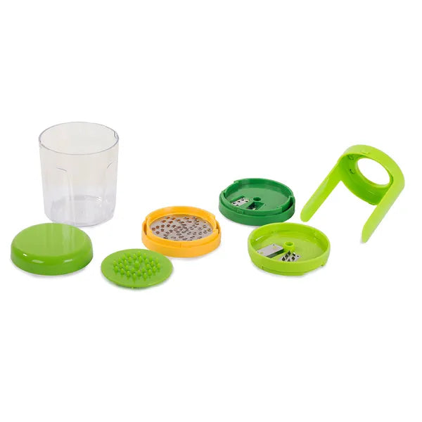 Spirál zöldségvágó 16 cm – rozsdamentes acél pengékkel, julienne