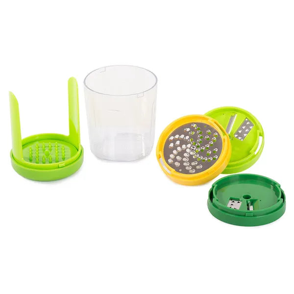 Spirál zöldségvágó 16 cm – rozsdamentes acél pengékkel, julienne
