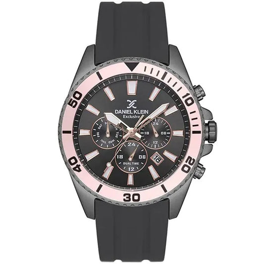 Daniel Klein 12837-6 férfi karóra, szilikon szíj, WR50, kvarc