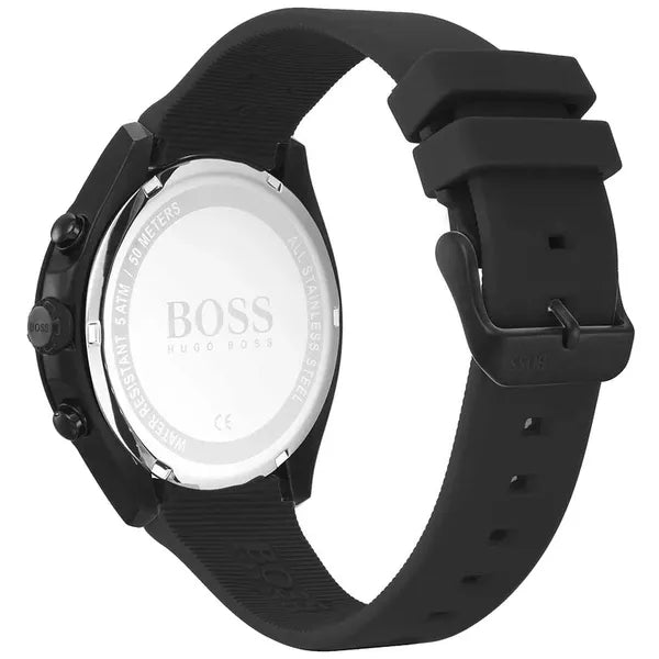 Hugo Boss Velocity 1513720 férfi karóra – fekete, kronográf, 45 mm