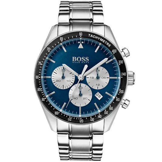 Hugo Boss Trophy 1513630 férfi karóra, 44 mm, kronográf, acél