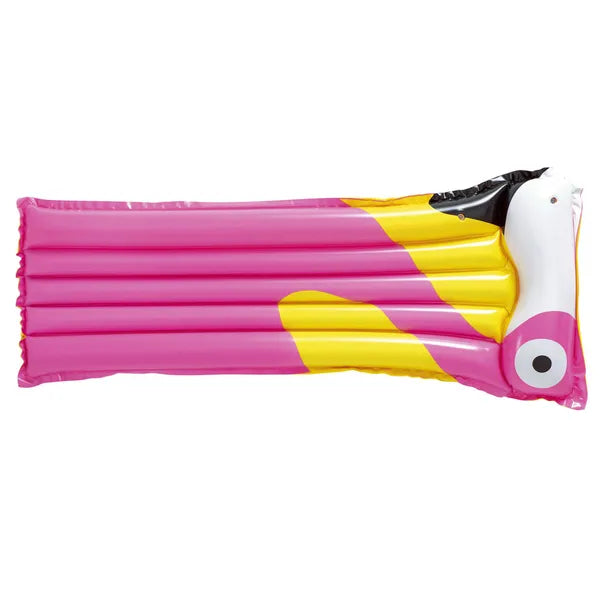 Bestway felfújható flamingó matrac 183×76 cm, 2 légkamrával