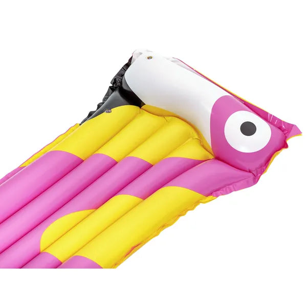 Bestway felfújható flamingó matrac 183×76 cm, 2 légkamrával