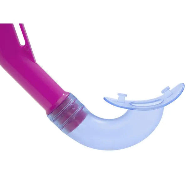 Bestway gyerek snorkel maszk és pipa szett, 3+, UV, sárga-rózsaszín