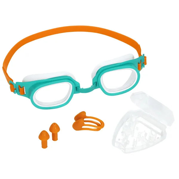 Bestway Aquanaut gyerek úszószemüveg készlet 7+, UV-szűrős lencse