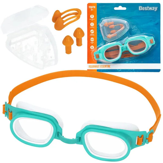 Bestway Aquanaut gyerek úszószemüveg készlet 7+, UV-szűrős lencse