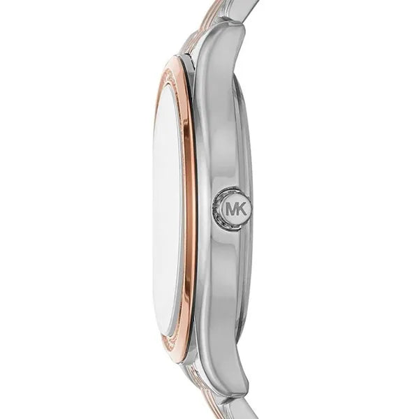 Michael Kors MK7077 Mindy női karóra, rozé-ezüst nemesacél, cirkónia, 36 mm