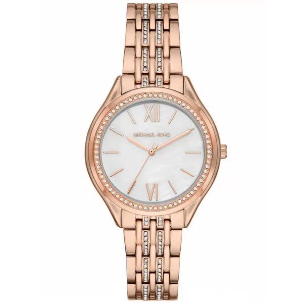 Michael Kors Mindy MK7076 női karóra rozé arany 36 mm rozsdamentes acél