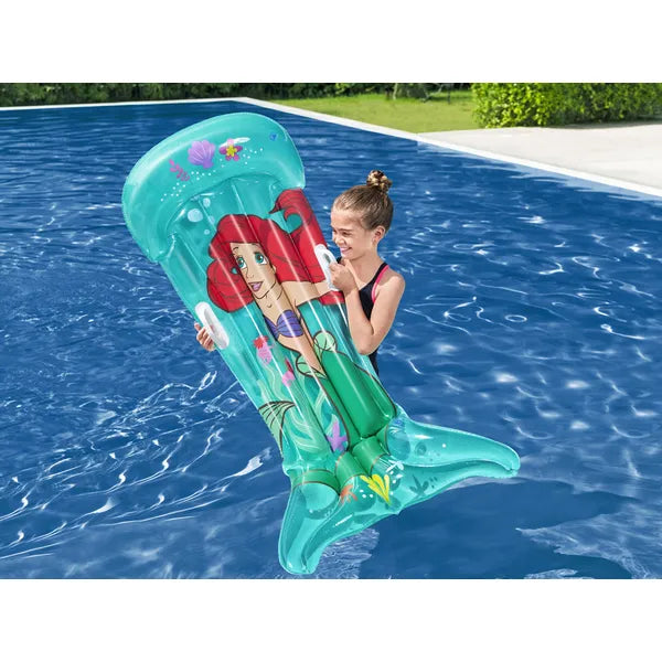 Bestway Disney Ariel sellőfarok felfújható matrac 158×81 cm, 6+, 45 kg