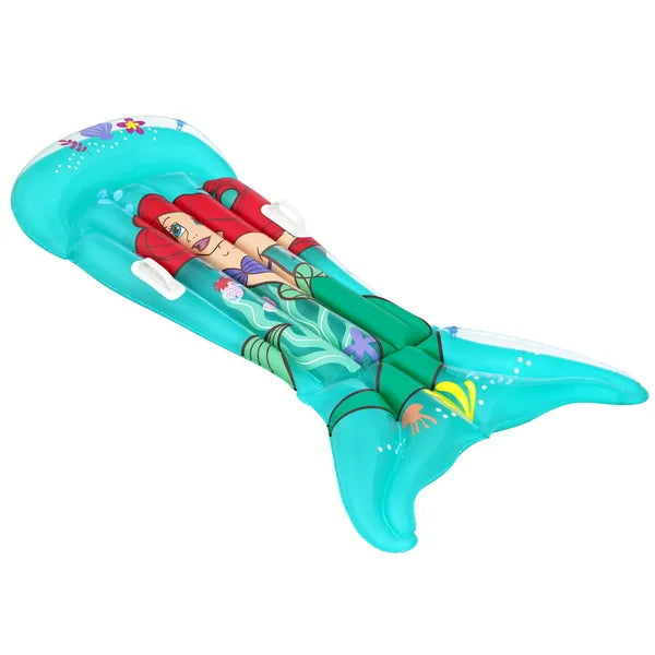 Bestway Disney Ariel sellőfarok felfújható matrac 158×81 cm, 6+, 45 kg